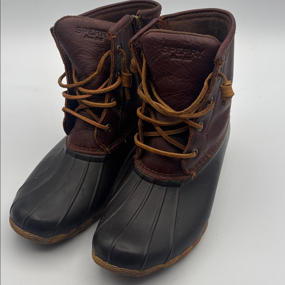 Sperry Women's Top-Sider Saltwater Duck Boots, Size 8M